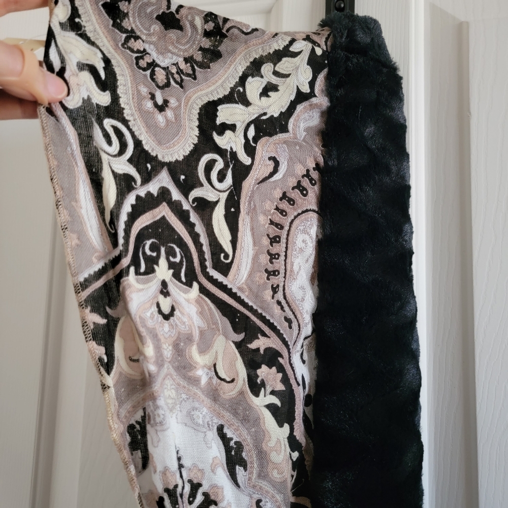 Collection eighteen scarf brand new loop scarf faux fur